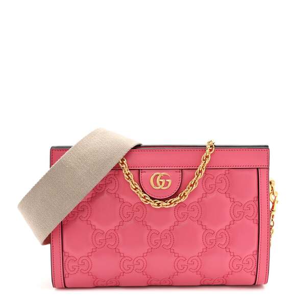 Gucci Calfskin Gg Matelasse Small Slim #241373G14B